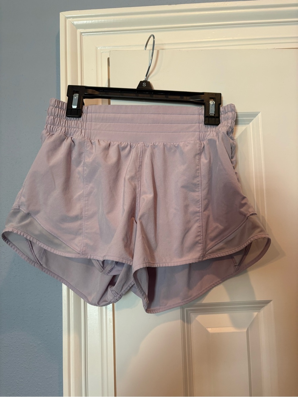 lululemon athletica Women's Light Lavender Running Shorts